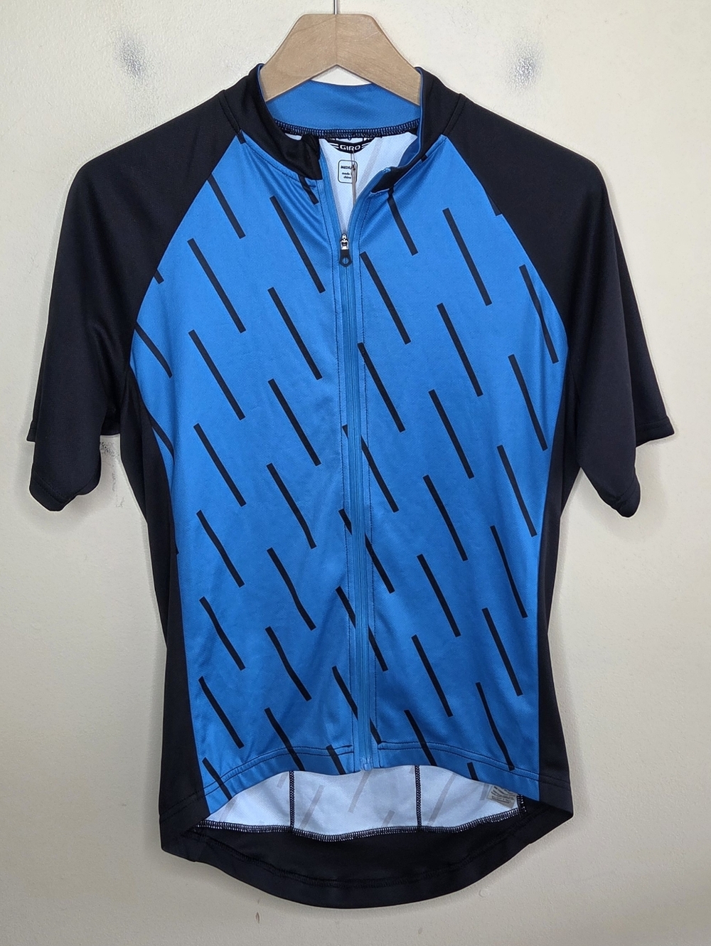 Giro Chrono Sport Sub Performance Cycling Jersey Size Medium Blue & Black NWT